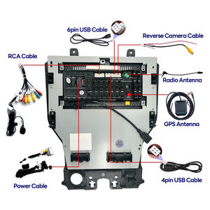 Pantalla táctil IPS estéreo para <span class=keywords><strong>coche</strong></span> Android de 10,1 pulgadas con GPS CarPlay reproductor Multimedia automático Android para Ford Mustang 2010-2014 - Product Image 3