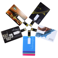 Kundenspezifische USB-Speicherkarte im Kreditkartenformat, Flash-Laufwerk 2.0 8 GB 16 GB 32 GB 64 GB 128 GB, SIM- oder ATM-USB-Visitenkarte