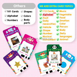 Cartes flash bilingues <span class=keywords><strong>français</strong></span> et anglais pour enfants de 6 à 8 ans Multiplication et développement cognitif ABC - Product Image 5