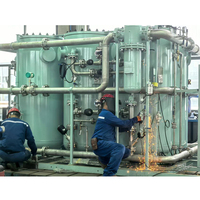 Installation d'azote PSA marine robuste de qualité supérieure en acier inoxydable 304/316, pureté 95%, avec ensemble de filtration complet et séparé sur skid