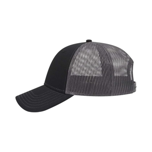 Casquette de camionneur en coton 6 panneaux avec logo brodé personnalisé unisexe vente en gros fermeture arrière réglable en maille respirante pour le sport - Product Image 3
