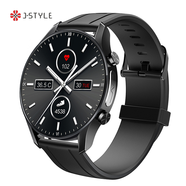 Jstyle 2051G Round Large Amoled Screen Smartwatch with Gps Navigation Tracker Devices Android Sport Smart Watches for Women Men