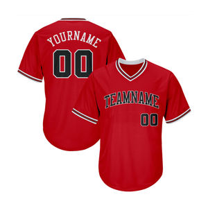 Modieus op maat gemaakt teamnummer blanco premium pullover honkbalshirt - Product Image 3