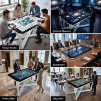 Table tactile interactive AWSTOUCH A43-TAD02 de 43 pouces - Multi-usages pour l'éducation, les jeux et les entreprises