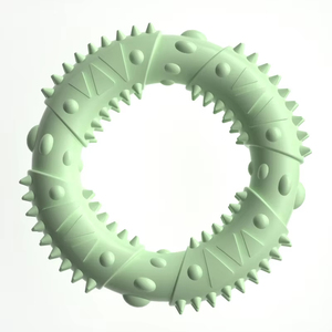 Pet Dog <b>Ring</b> Toy Agressive Dogs Toothbrush Large Pets Teeth Cleaning Tools Chewer Dogs love to Play Toys Made TPR Material - Product Image 6