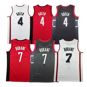 ชุดเสื้อบาสเก็ตบอลกางเกงขาสั้นสำหรับผู้ชายชุดเล่นกีฬาระบายอากาศปักโลโก้ - Product Image 3