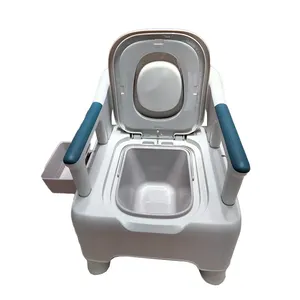 مصنع معدات إعادة التأهيل كرسي المرحاض كرسي الاستحمام مع مقلاة