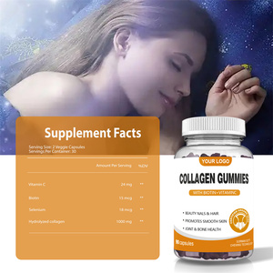 קולגן גומי סוכריות ביוטין תוספי תזונה לעור השיער והציפורניים בריאות הקולגן הידרוליזה - Product Image 4