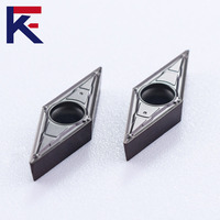 KF Carbide Turning Insert Black Coated High Wear Resistance High Hardness for Cast Iron CNC Lathe External Turning Machining