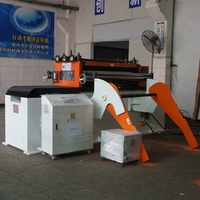 Machine d'alimentation servo zigzag NC automatique pour ligne d'emboutissage de découpe de cercles