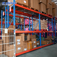 Étagère de stockage en acier pour entrepôt, système de rayonnage à palettes pour charges lourdes, stockage de marchandises palettisées en entrepôt