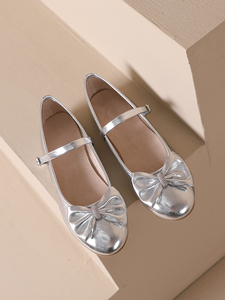 <span class=keywords><strong>Scarpe</strong></span> da ballo/ballerine da ragazza <span class=keywords><strong>eleganti</strong></span> e leggere, con ammortizzazione, colore argento, stile principessa, per l'inverno, all'ingrosso - Product Image 4