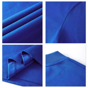 Kaus pria polos katun 100% kualitas tinggi kaus ukuran besar bercetak kaus kustom - Product Image 3