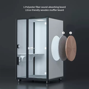 Phòng thoại văn phòng, buồng họp cá nhân, phòng gọi riêng cách âm, buồng âm thanh cách âm để bán & tòa nhà văn phòng - Product Image 4