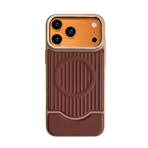 Funda de Cuero PU Agradable al Tacto, Resistente a Impactos, con Textura Corrugada, para iPhone 17 16 <span class=keywords><strong>Pro</strong></span> Max - Product Image 2