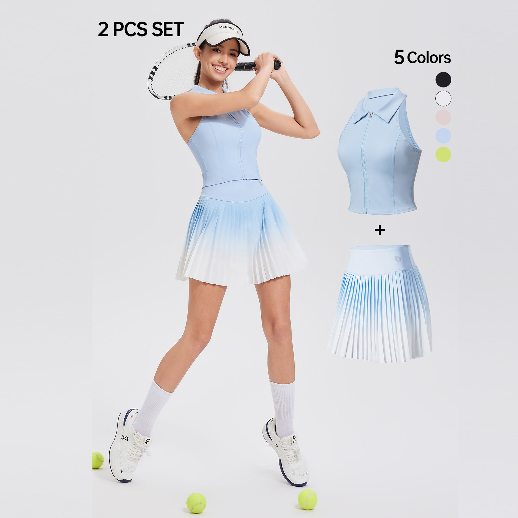 Spandex Tennis Skirt for Lady - High Quality & Customizable