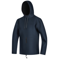 DIVESTAR 2MM 3MM Neoprene Tahan Air Bernapas Surfing Hoodie Profesional Kitesurfing Wetsuit Anti Angin Perlindungan UV Pria
