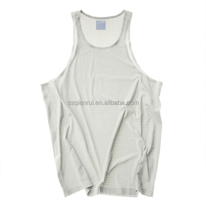 Débardeur de course personnalisé léger pour <span class=keywords><strong>homme</strong></span>, en maille respirante, séchage rapide, sans manches, pour la course et la gym - Product Image 1