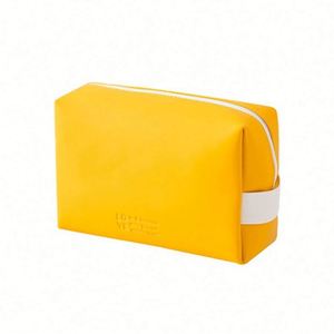 Sac de toilette de voyage mignon de style coréen, couleur macaron, imperméable en PU, sac à cosmétiques pour femmes - Product Image 5