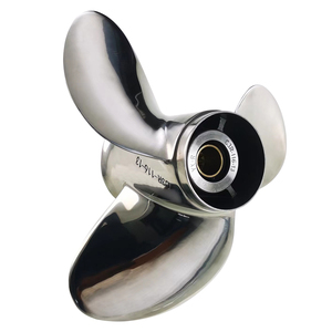 Hélice hors-bord en acier inoxydable haute vitesse 25-60 CV <span class=keywords><strong>11</strong></span> 5/8*<span class=keywords><strong>11</strong></span> compatible avec Yamaha pour moteur - Product Image 4