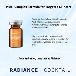 Sérum Skinbooster Cocktail OEM Anti-âge Éclat Protection 360 Purifiant Réparateur Hydratant Raffermissant Contour Poly-Vitamines - Product Image 4