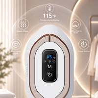 Setrika Mini Universal 100-240V Kontrol Suhu Cerdas Portabel Setrika Pakaian Elektrik untuk Perjalanan