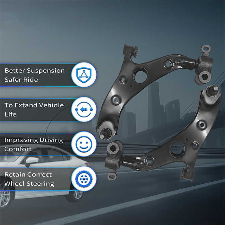 Detroit Axle - Front Right Lower Control Arm for 2014-2021