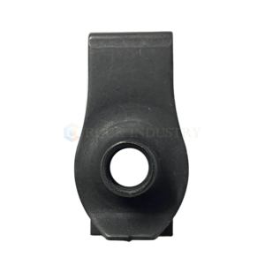 Écrous de <span class=keywords><strong>cheminée</strong></span> M10-1.5 3/8-16 Écrous à clip noirs Écrous à vitesse rapide - Product Image 2