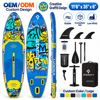 Planche de paddle gonflable directement de l'usine, planche SUP Drop Stitch pour adultes avec accessoires complets