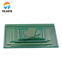 Carte de circuit imprimé prototype FR4 HASL simple face Tejiate, épaisseur 1,6 mm, pas de 2,0 mm, verte, universelle, Chine