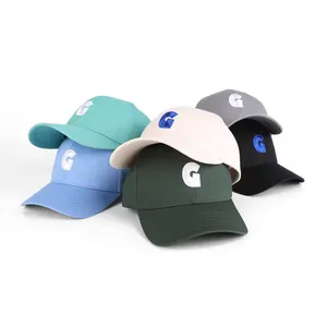 Erkek moda özel işlemeli Logo nefes pamuklu beyzbol şapkası toptan spor kap