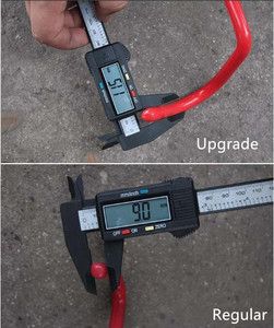 Supporto <span class=keywords><strong>da</strong></span> Parete per Biciclette, Gancio <span class=keywords><strong>Doppio</strong></span> Ribaltabile per Bici, Sistema di Stoccaggio per Garage e Capanno - Product Image 4