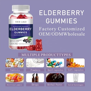 Caramelle Gommose OEM/ODM per Adulti con Sambuco, Vitamina C e Zinco, Detox ed Energia, 60 Pezzi, 2 al Portione, Scadenza 24 Mesi - Product Image 2