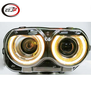 NUEVO <span class=keywords><strong>Challenger</strong></span> Coloful Headlight para <span class=keywords><strong>Challenger</strong></span> 2015 2016 2017 <span class=keywords><strong>2018</strong></span> 2019 RGB LED Head Lamp <span class=keywords><strong>Precio</strong></span> al por mayor - Product Image 1