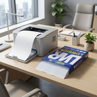 Papel de Copia Blanco A4 de 70 g/m² para Uso en Oficina