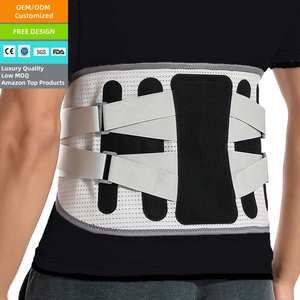 Faja Lumbar de Soporte Personalizada para Alivio del Dolor, Cinturón de Soporte Lumbar de Grado Médico Compresivo para Hombres y Mujeres - Product Image 1