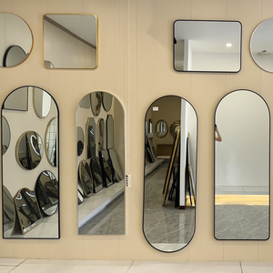 Nhà Máy Bán buôn sang trọng trang trí nội thất kích thước lớn đầy đủ chiều dài vòm thẩm mỹ phòng trang trí nội thất gương - Product Image 5