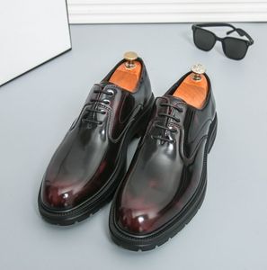Scarpe in Pelle per Uomo, Orientate al Business, Casual, Scarpe da <span class=keywords><strong>Sposo</strong></span> per Matrimoni Britannici - Product Image 1