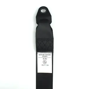 Car Seat Belt Suppliers SAE J386 E-mark Dot Certified 3 Point Universal Car Seat Belt