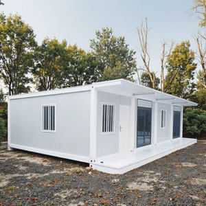 Casa contenedor moderna desmontable estructura de acero ligera modular Instalación rápida prefabricada para uso en hoteles y centros comerciales - Product Image 2