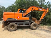 Excavatrice hydraulique sur chenilles Doosan 150 DH150W-7 DX150W-9C de 15 tonnes, modèle 2019, avec moteur Doosan, pompe et engrenages Kawasaki
