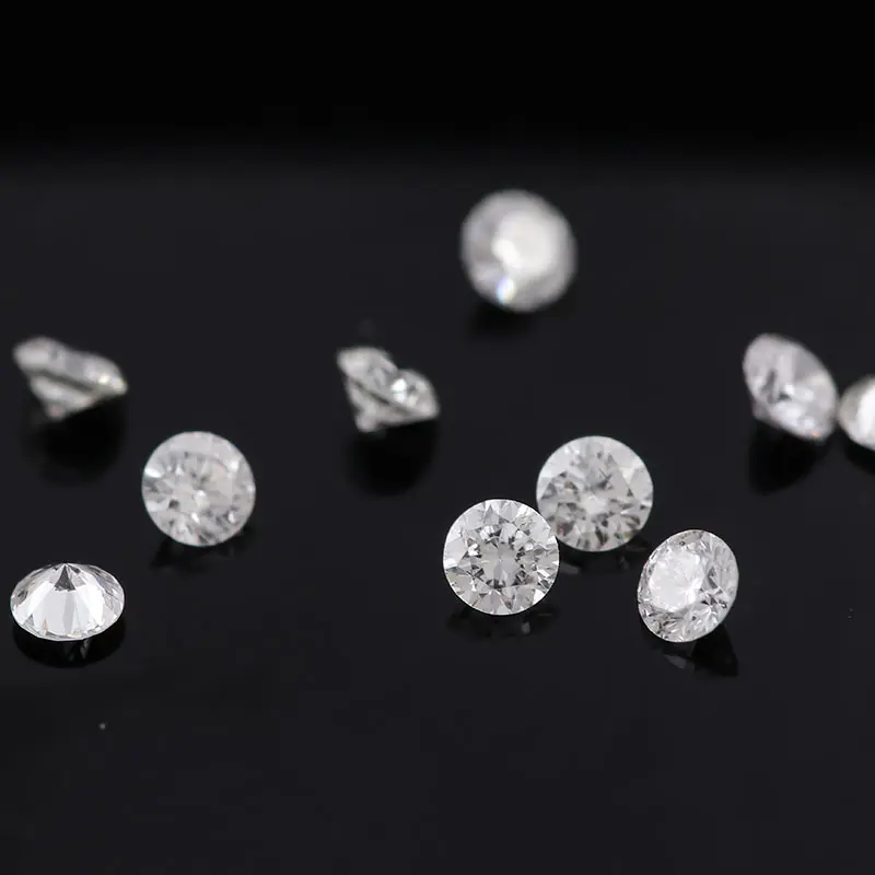 Diamantes de corte redondo 100% 2mm, diamantes naturais loosen vvs1-vvs2 sobre relógio/fabricação de joias