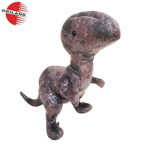 Jouets en peluche de dinosaure stégosaure vert réaliste et mignon - Product Image 4