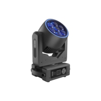 WANRAY Projecteur LED DMX512 350W à faible coût, effet Wash Frost Zoom 7*40W pour scène, club, DJ, discothèque, événements