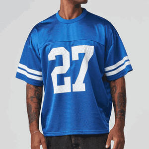 Maillot d'entraînement de football personnalisé avec logo et numéro, nouveau style, tissu doux de qualité supérieure, maillot de football américain en vente en ligne - Product Image 1