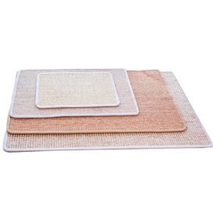 Dayanıklı kedi doğal Sisal Scratch Mat kanepe kanepe sandalye mobilya koruyucu - Product Image 1