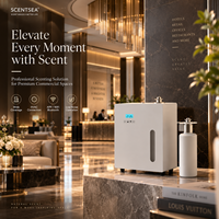 Diffuseur de parfum professionnel SCENT T2 pour hôtels et espaces commerciaux de 2000 m³, diffuseur d'arômes pour hall d'hôtel, système HVAC, 500 ml