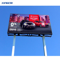 Harga Pabrik Xingcai Layar Iklan HD SMD LED Display Iklan Luar Ruangan P8 RGB Panel Video Wall LED Garansi 5 Tahun