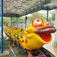Manèges de Parc d'Attractions : Manège Enfant Attrayant, Manège Fruit Worm, Mini Montagnes Russes à Vendre