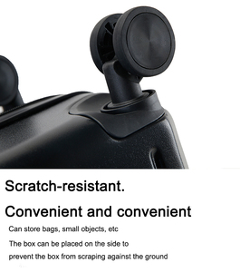 Tốt Nhất Bán 14/20/24/28Inch Hành Lý 4 Mảnh Bộ Màu Đen Phù Hợp Sắt Xe Đẩy Du Lịch Du Lịch Hành Lý Container - Product Image 6